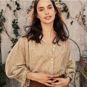 DÔEN Rose Top – Mustard California Wildflower